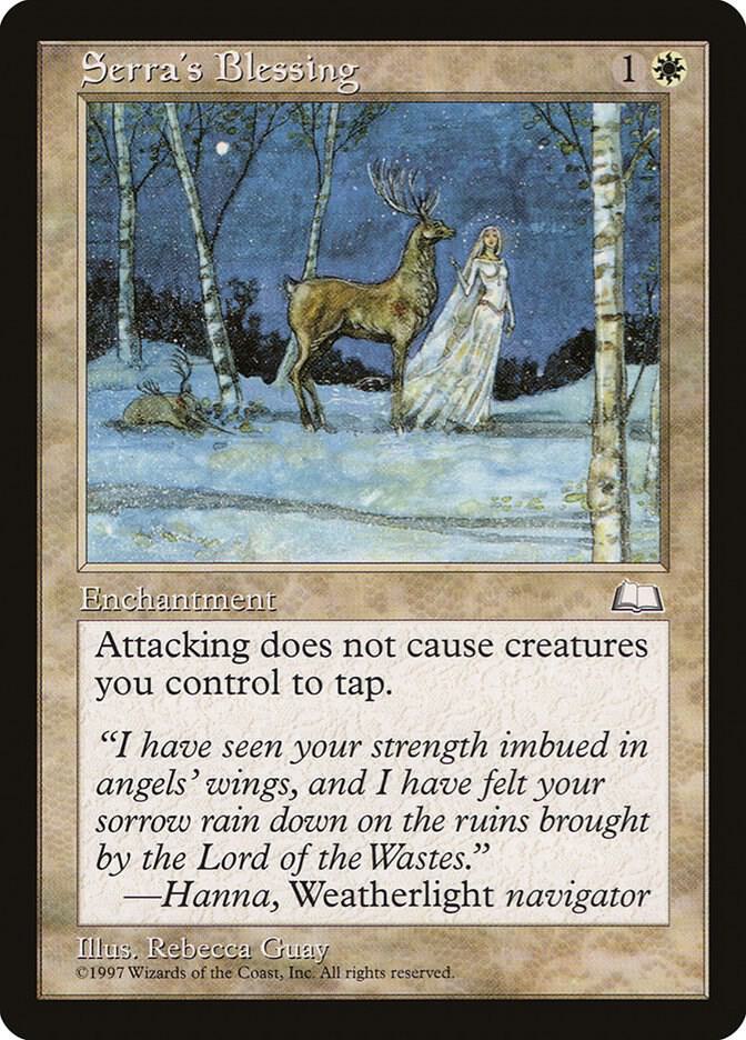Serras Blessing  (Weatherlight)  | Good Games Adelaide SA