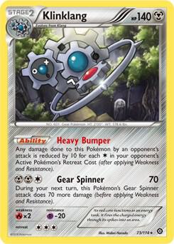 Klinklang 73 114 XY Steam Siege 073/114 (Deck Exclusives)  | Good Games Adelaide SA