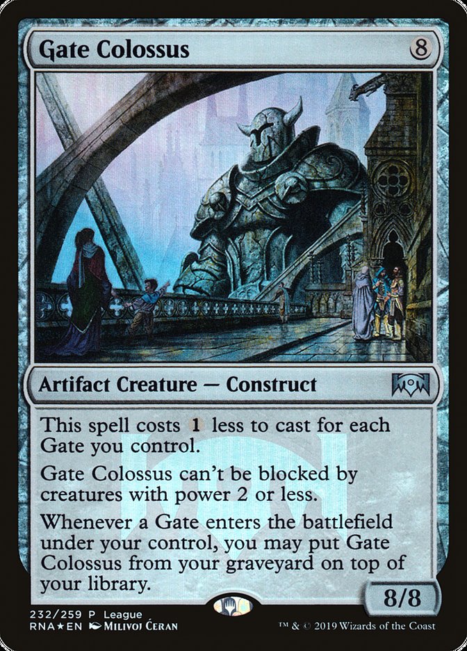 Gate Colossus [Ravnica Allegiance Promos] | Good Games Adelaide SA