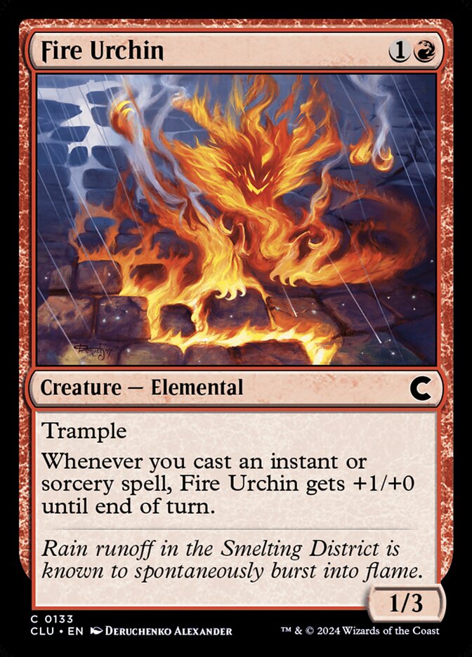 Fire Urchin 133 (Ravnica: Clue Edition)  | Good Games Adelaide SA