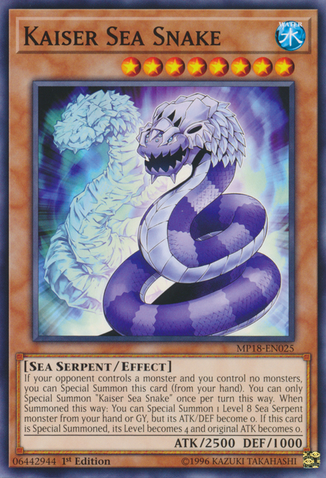 Kaiser Sea Snake [MP18-EN025] Common | Good Games Adelaide SA