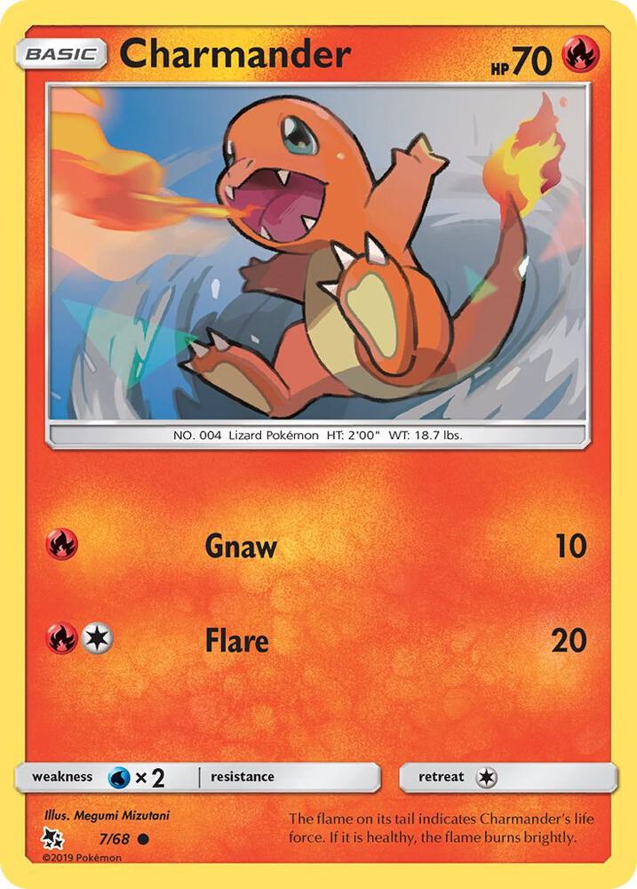 Charmander 7/68 (Hidden Fates)  | Good Games Adelaide SA