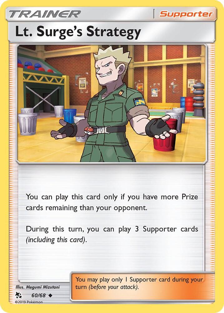 Lt. Surge's Strategy 60/68 (Hidden Fates)  | Good Games Adelaide SA