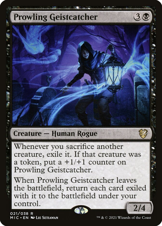 Prowling Geistcatcher 21 (Commander: Innistrad: Midnight Hunt)  | Good Games Adelaide SA
