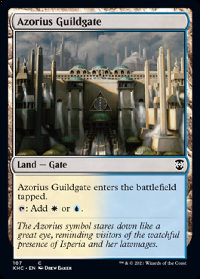 Azorius Guildgate [Kaldheim Commander] | Good Games Adelaide SA