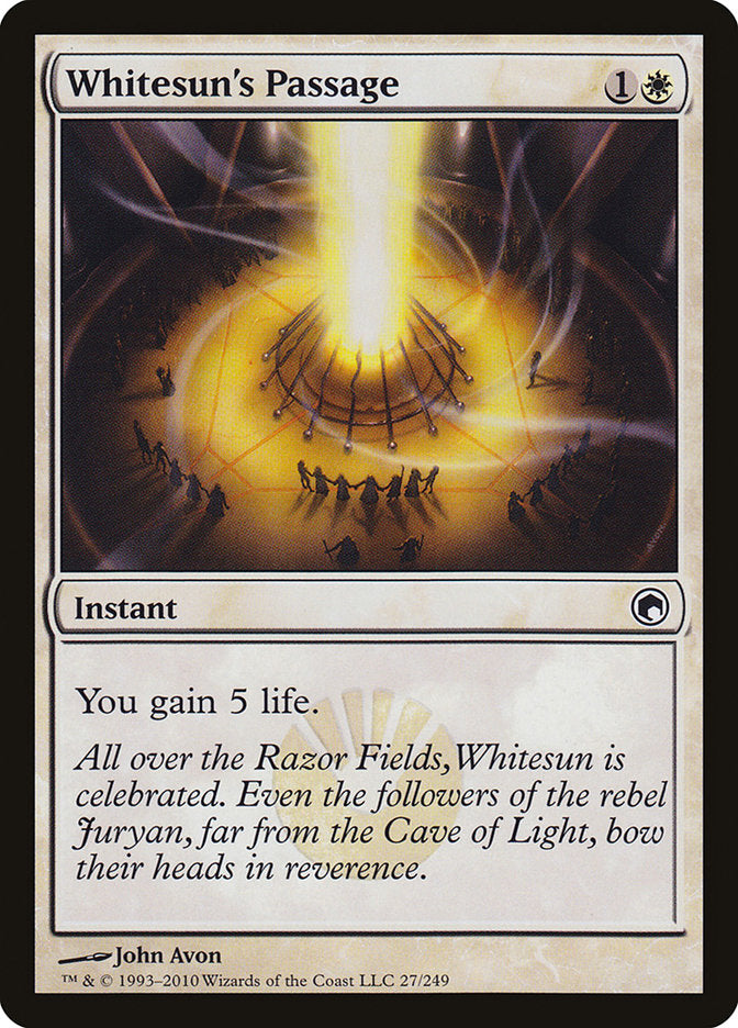 Whitesun's Passage [Scars of Mirrodin] | Good Games Adelaide SA