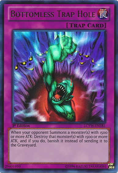 Bottomless Trap Hole [LCYW-EN181] Ultra Rare | Good Games Adelaide SA