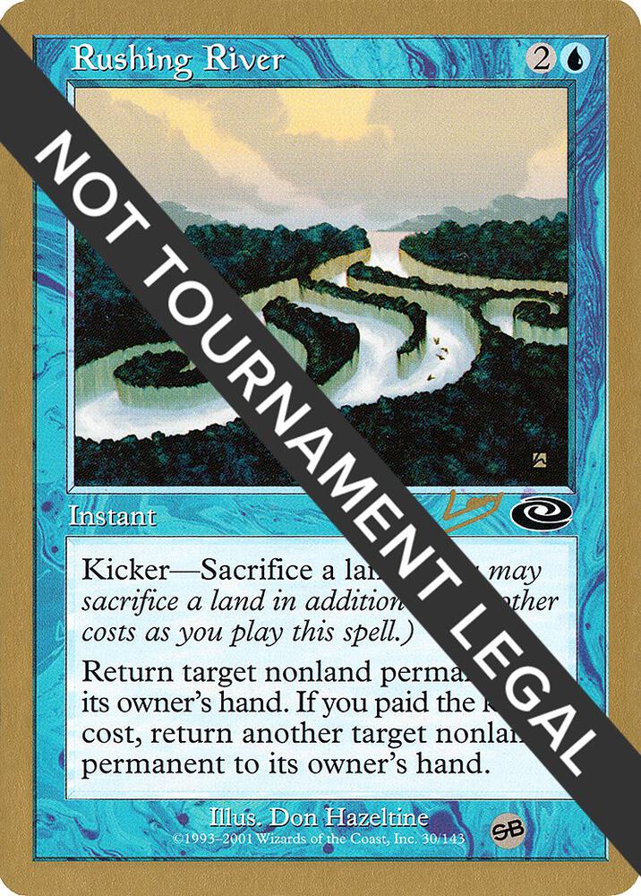 Rushing River 2002 Raphael Levy PLS SB  (World Championship Decks)  | Good Games Adelaide SA