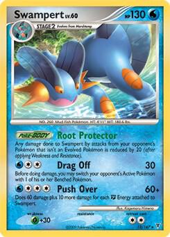 Swampert 12 147 DPPt Supreme Victors 012/147 (Deck Exclusives)  | Good Games Adelaide SA