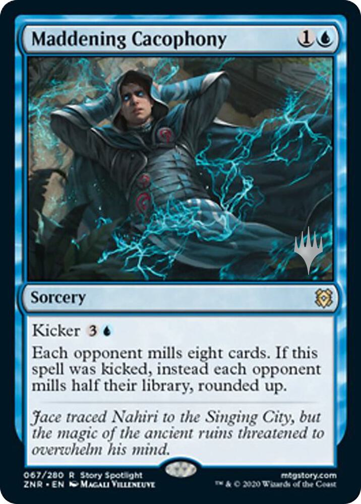 Maddening Cacophony 67 (Promo Pack: Zendikar Rising)  - Foil | Good Games Adelaide SA
