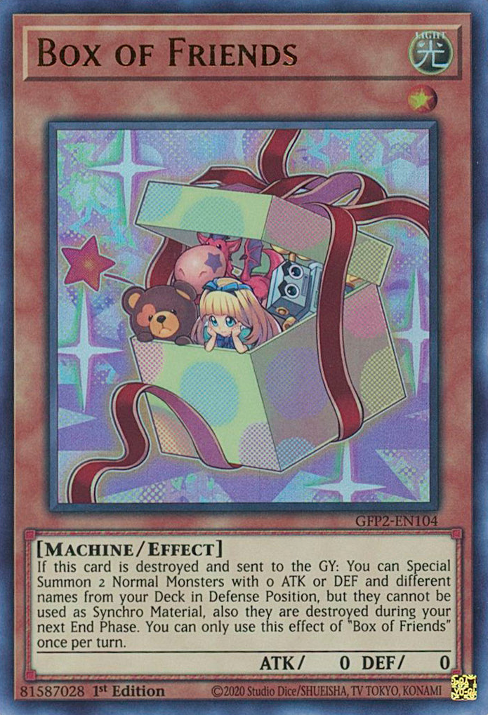 Box of Friends [GFP2-EN104] Ultra Rare | Good Games Adelaide SA