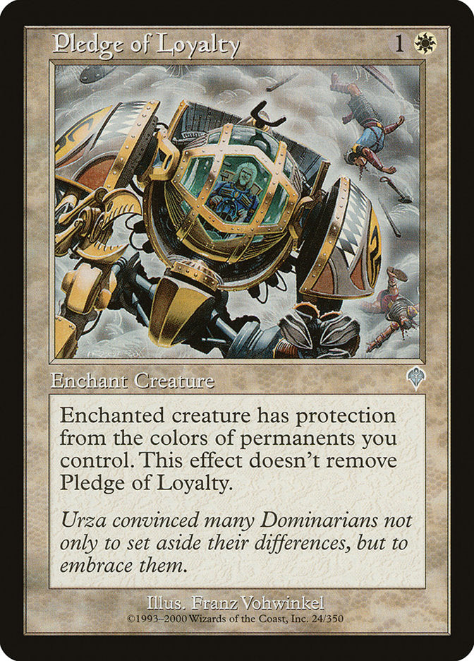 Pledge of Loyalty 24 (Invasion)  - Foil | Good Games Adelaide SA