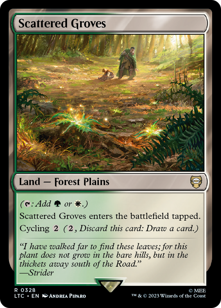 Scattered Groves [The Lord of the Rings: Tales of Middle-Earth Commander] | Good Games Adelaide SA