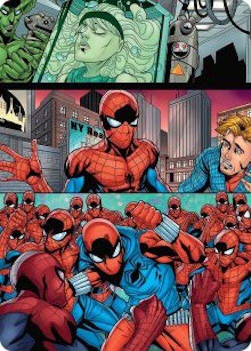 The Clone Saga Art Card 42 (Art Series: Marvel's Spider-Man)  | Good Games Adelaide SA