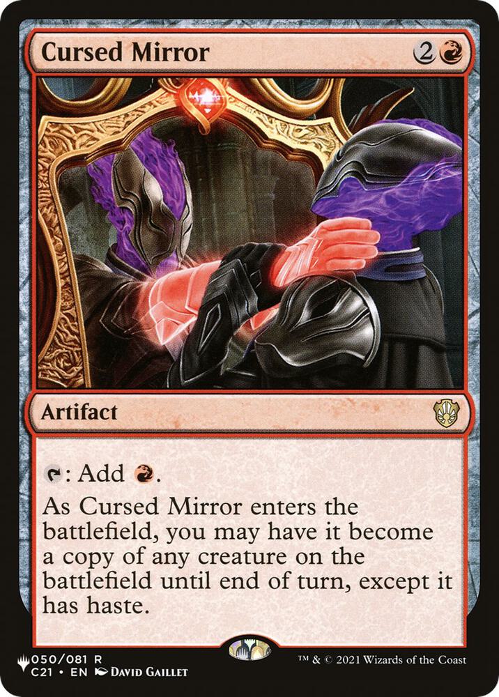 Cursed Mirror 050/081 (The List Reprints)  | Good Games Adelaide SA