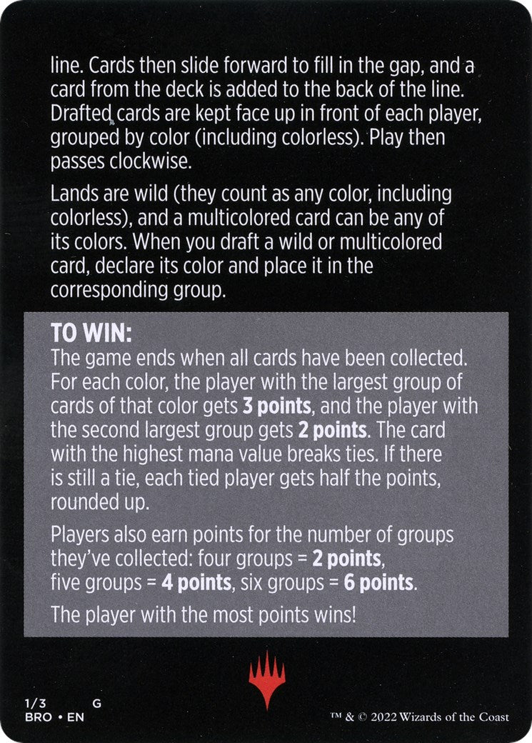 Mishra's Manufactory (Magic Minigame) [The Brothers' War Minigame] | Good Games Adelaide SA