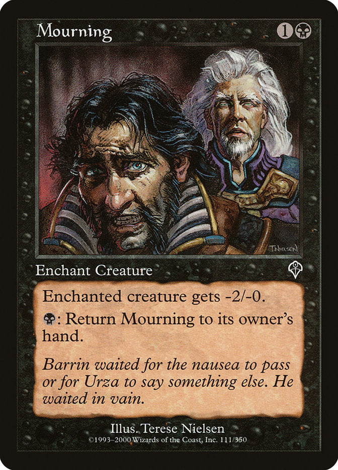 Mourning 111 (Invasion)  - Foil | Good Games Adelaide SA