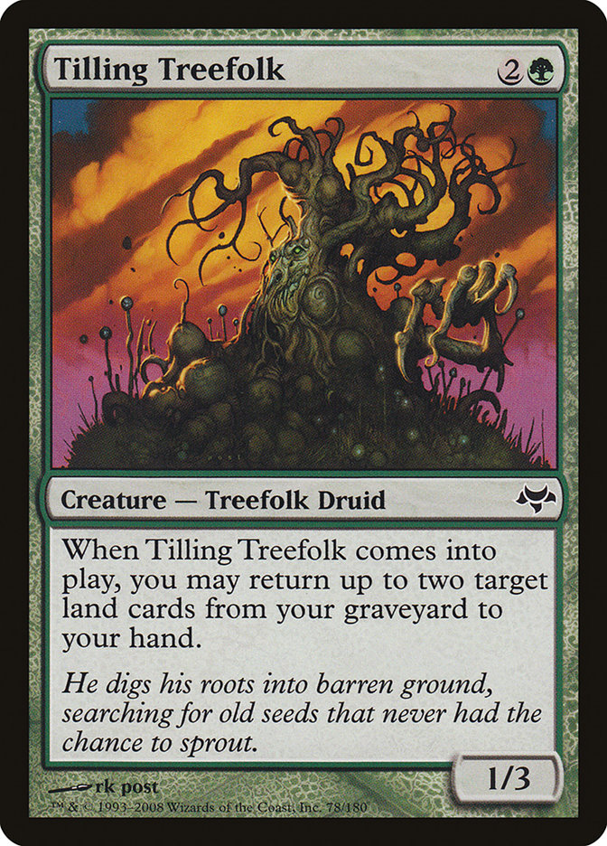 Tilling Treefolk 78 (Eventide)  - Foil | Good Games Adelaide SA