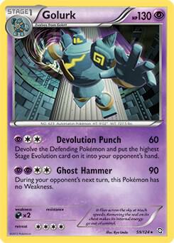 Golurk 59 124 EX Dragons Exalted 059/124 (Deck Exclusives)  | Good Games Adelaide SA