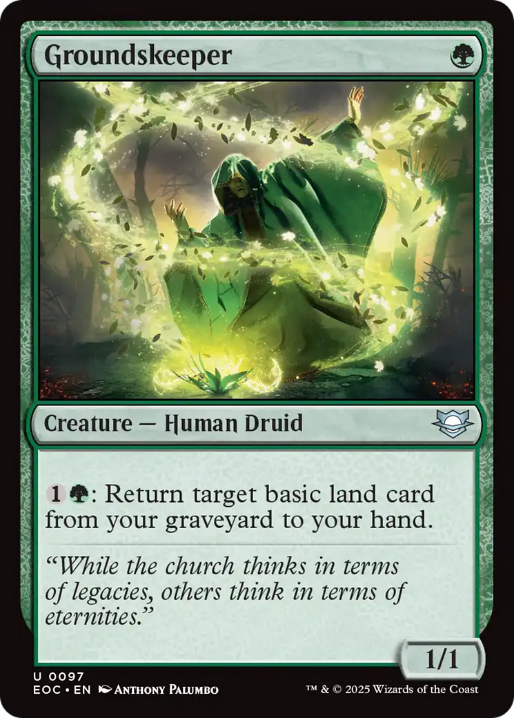 Groundskeeper [Edge of Eternities Commander] | Good Games Adelaide SA