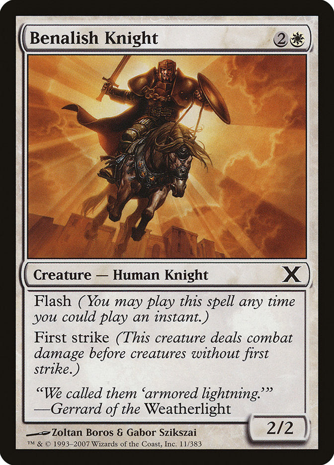 Benalish Knight [Tenth Edition] | Good Games Adelaide SA