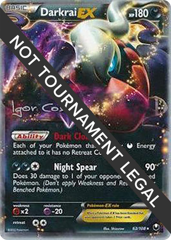 Darkrai EX 2012 Igor Costa 63/108 (World Championship Decks)  | Good Games Adelaide SA