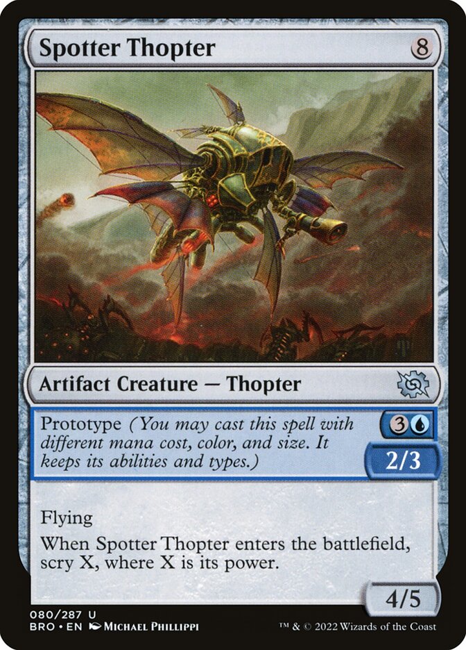 Spotter Thopter 80 (The Brothers' War)  | Good Games Adelaide SA