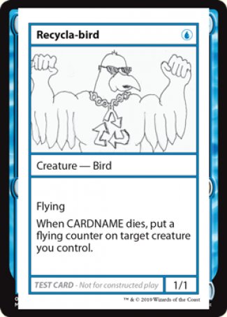 Recycla-bird (2021 Edition) [Mystery Booster Playtest Cards] | Good Games Adelaide SA