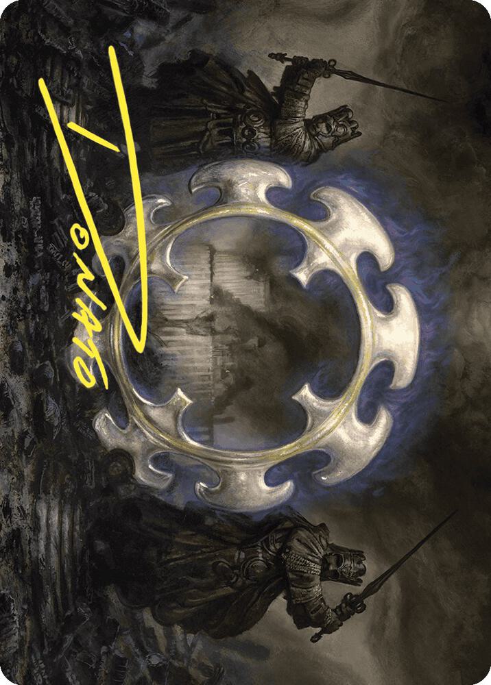 Court of Ardenvale Art Card Gold Stamped Signature 51 (Art Series: Wilds of Eldraine)  | Good Games Adelaide SA