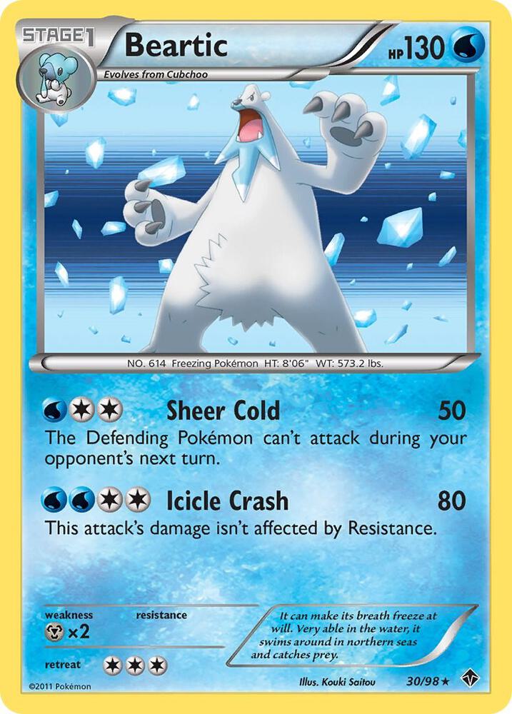 Beartic 30/98 (Emerging Powers)  - Holofoil | Good Games Adelaide SA