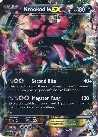Krookodile EX (XY25) (Jumbo Card) [XY: Black Star Promos] | Good Games Adelaide SA