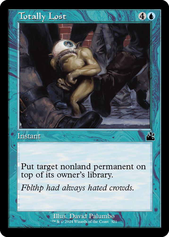 Totally Lost 321 (Ravnica Remastered)  - Foil | Good Games Adelaide SA