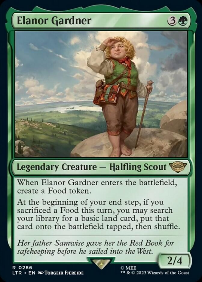 Elanor Gardner 286 (Universes Beyond: The Lord of the Rings: Tales of Middle-earth)  - Foil | Good Games Adelaide SA