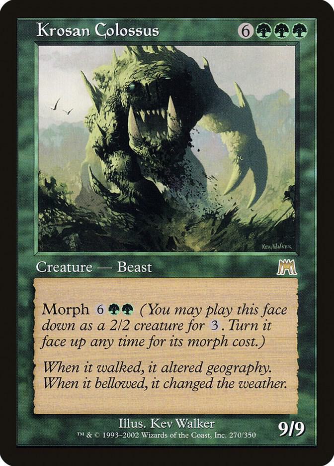 Krosan Colossus 270 (Onslaught)  - Foil | Good Games Adelaide SA