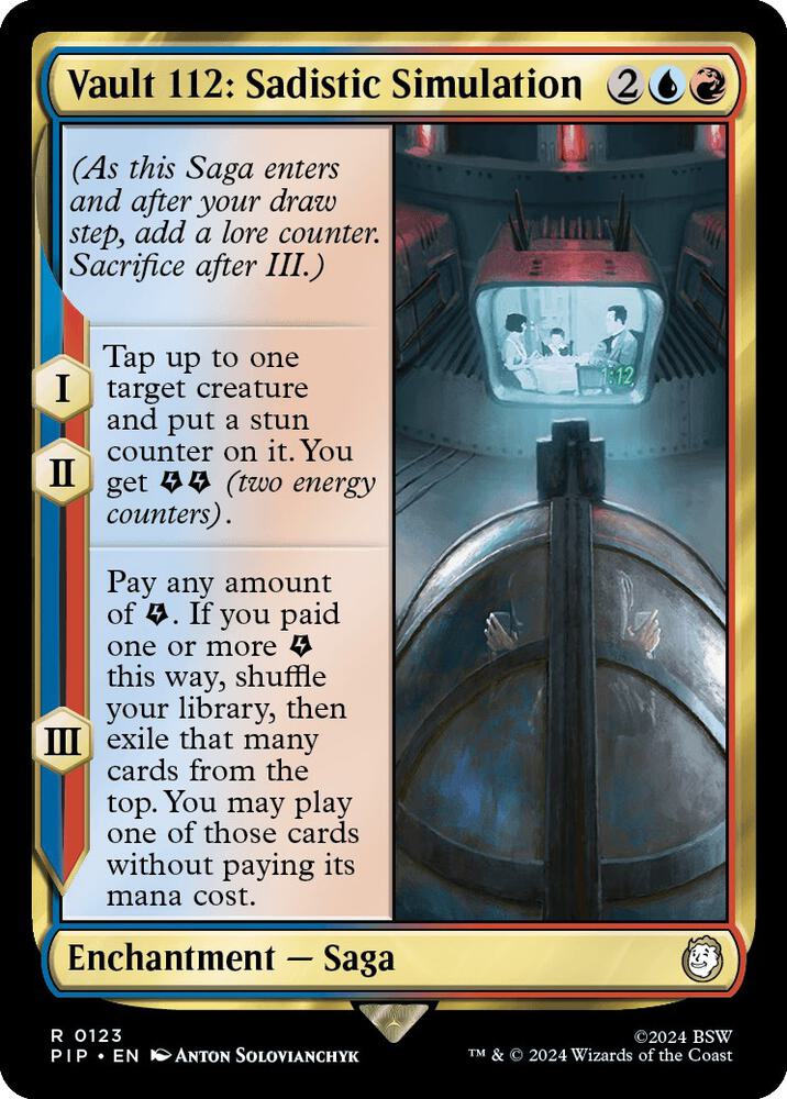 Vault 112: Sadistic Simulation 651 (Universes Beyond: Fallout)  - Foil | Good Games Adelaide SA