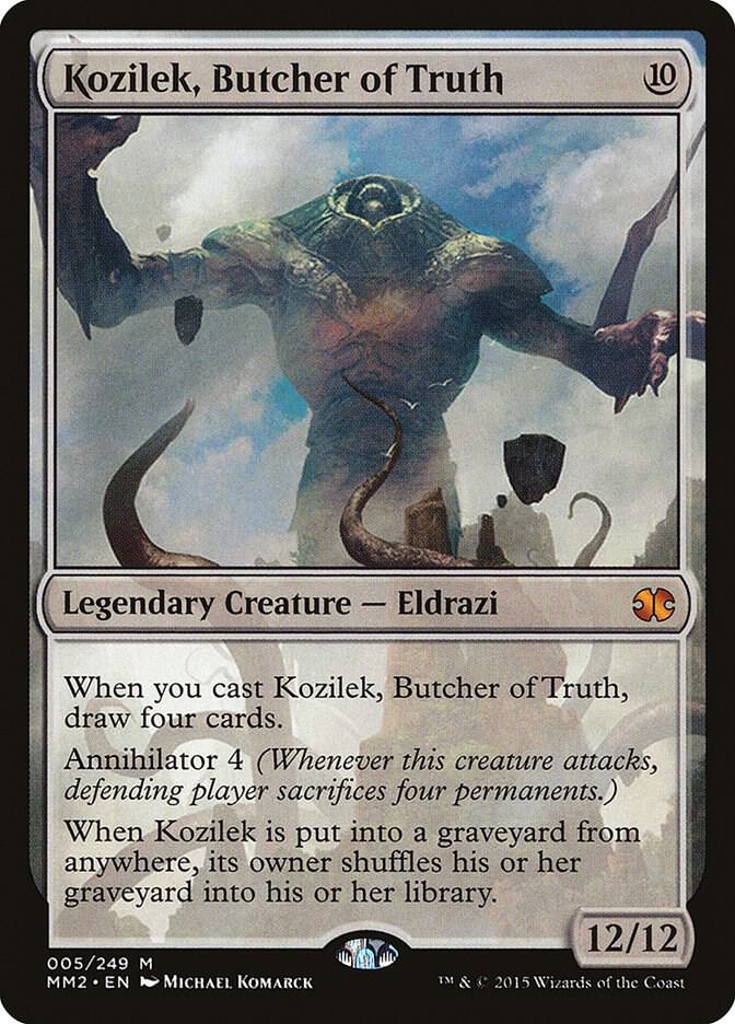 Kozilek Butcher of Truth 5 (Modern Masters 2015)  | Good Games Adelaide SA