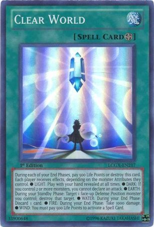 Clear World [LCGX-EN217] Super Rare | Good Games Adelaide SA