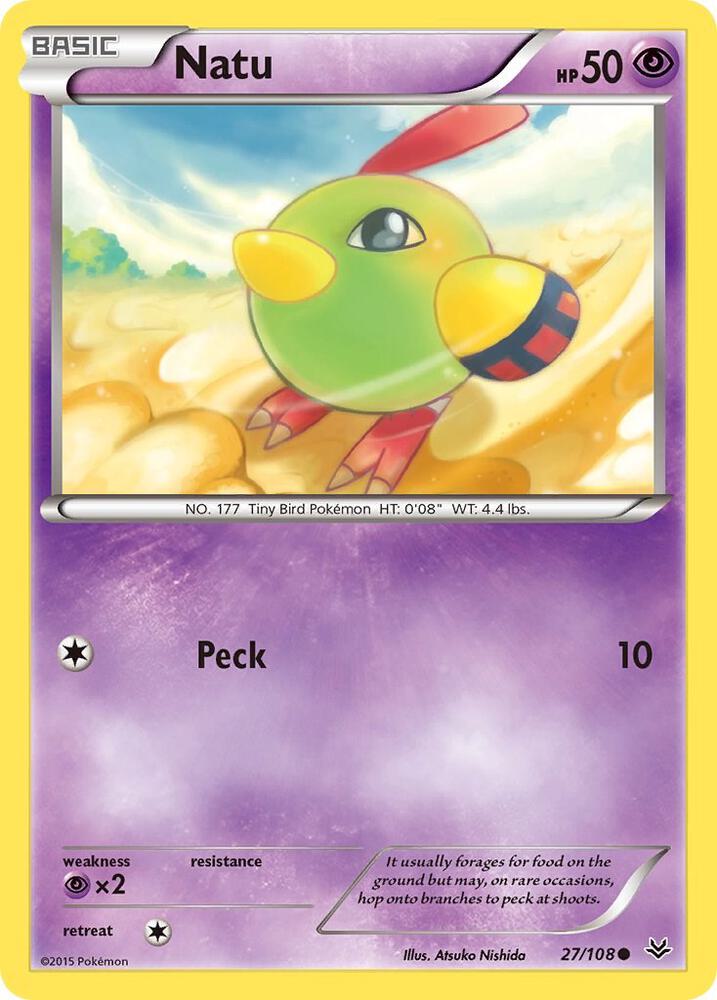 Natu 27/108 (XY - Roaring Skies)  | Good Games Adelaide SA