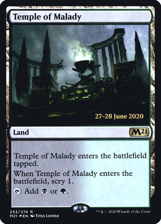 Temple of Malady M21 253 (Prerelease Cards)  - Foil | Good Games Adelaide SA
