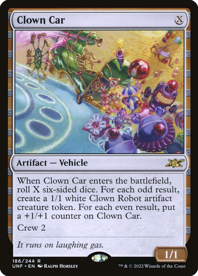 Clown Car 186 (Unfinity)  - Foil | Good Games Adelaide SA