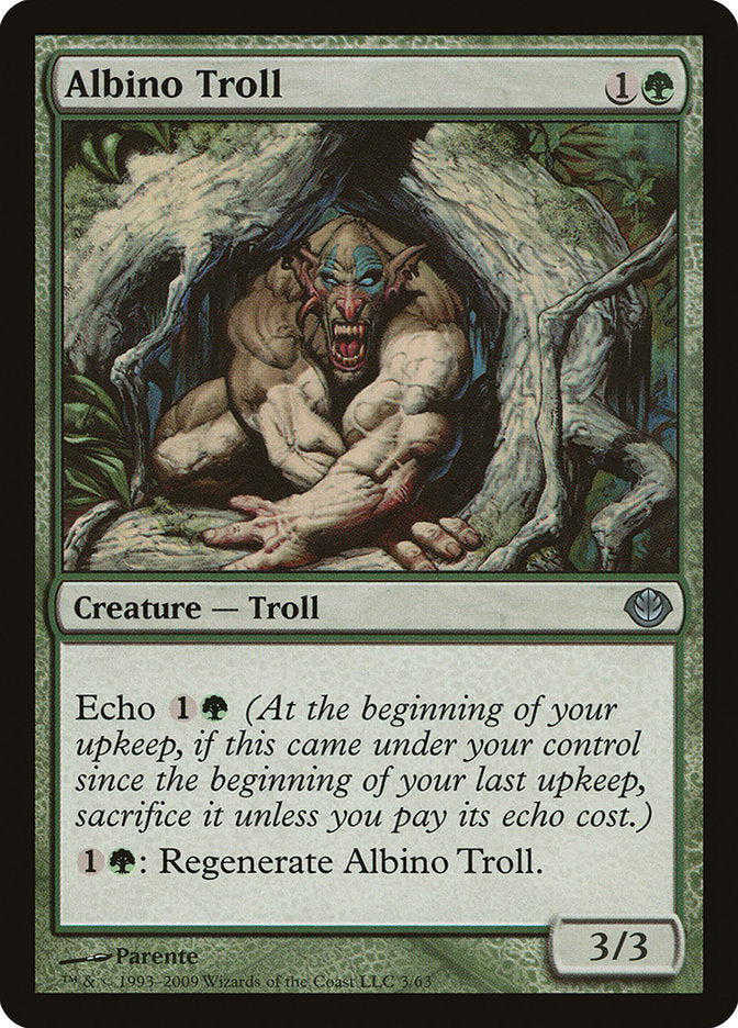 Albino Troll [Duel Decks: Garruk vs. Liliana] | Good Games Adelaide SA