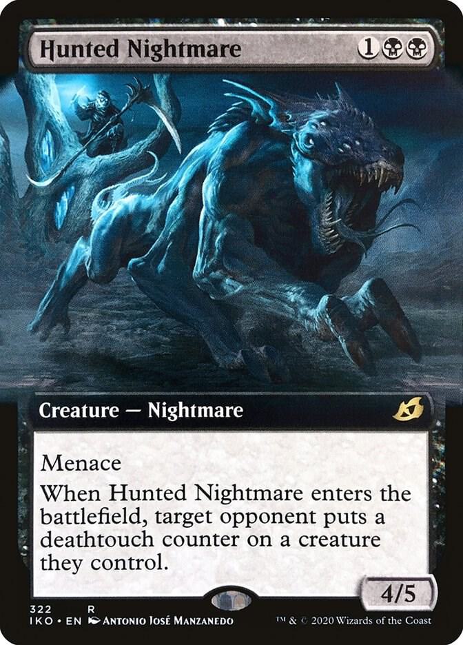 Hunted Nightmare 322 (Ikoria: Lair of Behemoths)  - Foil | Good Games Adelaide SA