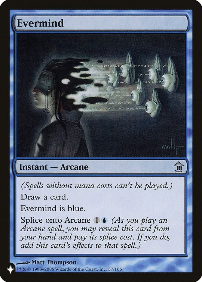 Evermind 37/165 (The List Reprints)  | Good Games Adelaide SA