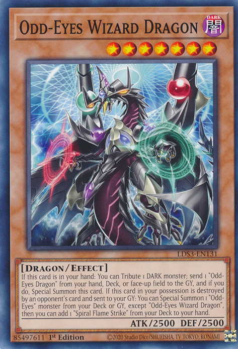 Odd-Eyes Wizard Dragon [LDS3-EN131] Common | Good Games Adelaide SA