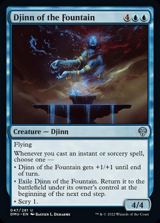 Djinn of the Fountain [Dominaria United] | Good Games Adelaide SA