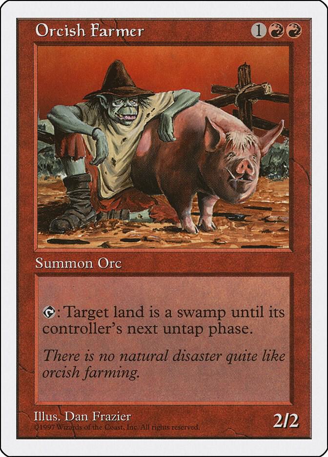 Orcish Farmer 256/455 (Fifth Edition)  | Good Games Adelaide SA