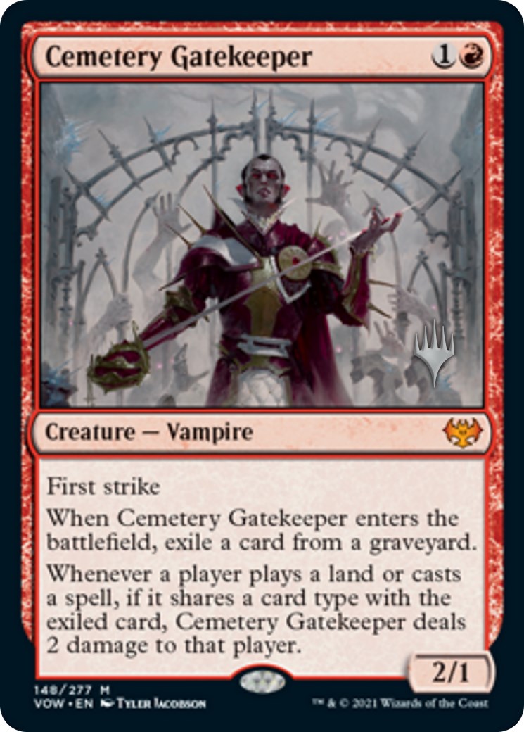 Cemetery Gatekeeper [Aetherdrift Promos] | Good Games Adelaide SA