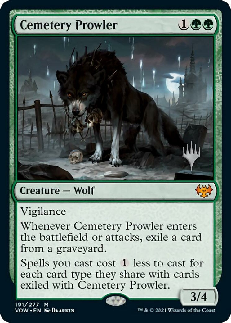 Cemetery Prowler (Promo Pack) [Aetherdrift Promos] | Good Games Adelaide SA