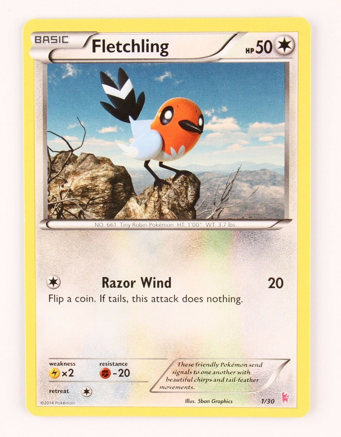 Fletchling (1/30) [XY: Trainer Kit - Sylveon] | Good Games Adelaide SA
