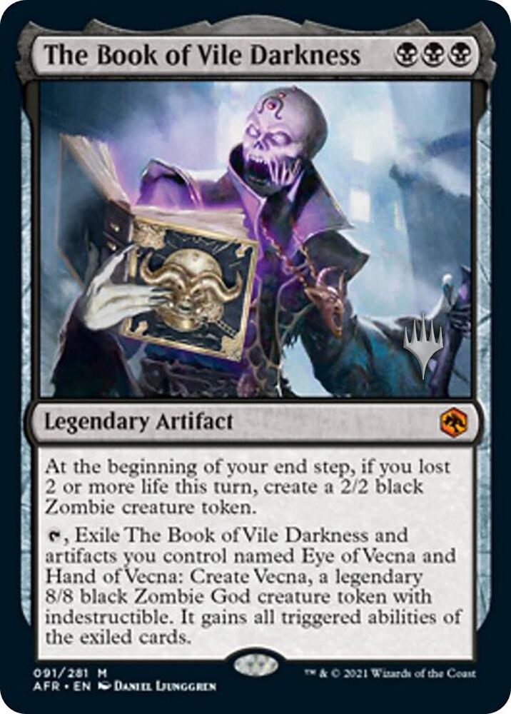 The Book of Vile Darkness 91 (Promo Pack: Adventures in the Forgotten Realms)  | Good Games Adelaide SA